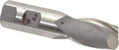 Hertel - 1", 2 Flute, Cobalt, 0.06" Corner Radius End Mill - 4-1/8" OAL, Right Hand Flute, 1-5/8" LOC, Right Hand Cut - USA Tool & Supply