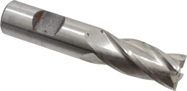 Hertel - 3/4", 4 Flute, Cobalt, 0.02" Corner Radius End Mill - 3-7/8" OAL, Right Hand Flute, 1-5/8" LOC, Right Hand Cut - USA Tool & Supply