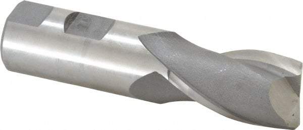 Hertel - 1", 2 Flute, Cobalt, 0.045" Corner Radius End Mill - 4-1/8" OAL, Right Hand Flute, 1-5/8" LOC, Right Hand Cut - USA Tool & Supply