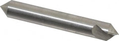 Hertel - 3/8" Head Diam, 3/8" Shank Diam, 1 Flute 82° High Speed Steel Countersink - USA Tool & Supply