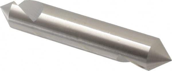 Hertel - 5/8" Head Diam, 5/8" Shank Diam, 1 Flute 82° High Speed Steel Countersink - USA Tool & Supply