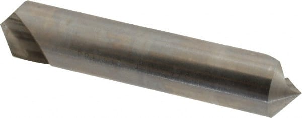 Hertel - 3/4" Head Diam, 3/4" Shank Diam, 1 Flute 100° High Speed Steel Countersink - USA Tool & Supply