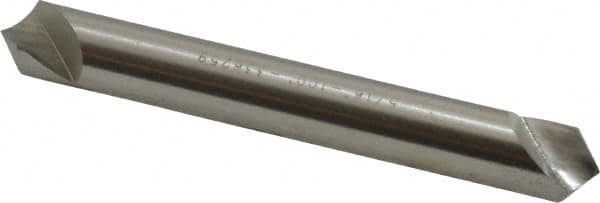 Hertel - 5/16" Head Diam, 5/16" Shank Diam, 1 Flute 100° High Speed Steel Countersink - USA Tool & Supply
