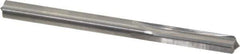 Hertel - 1/4" Head Diam, 1/4" Shank Diam, 1 Flute 120° High Speed Steel Countersink - 2" OAL, Straight Shank - USA Tool & Supply