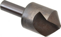 Hertel - 1-1/4" Head Diam, 1/2" Shank Diam, 1 Flute 100° High Speed Steel Countersink - USA Tool & Supply
