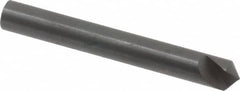 Hertel - 1/4" Head Diam, 1/4" Shank Diam, 1 Flute 100° High Speed Steel Countersink - USA Tool & Supply