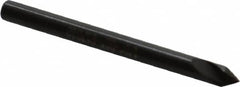 Hertel - 1/8" Head Diam, 1/8" Shank Diam, 1 Flute 60° High Speed Steel Countersink - USA Tool & Supply