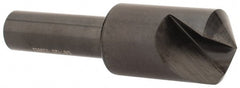 Hertel - 5/8" Head Diam, 3/8" Shank Diam, 1 Flute 120° High Speed Steel Countersink - USA Tool & Supply
