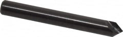 Hertel - 1/4" Head Diam, 1/4" Shank Diam, 1 Flute 82° High Speed Steel Countersink - USA Tool & Supply