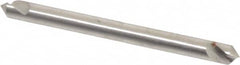 Hertel - 1/8" Head Diam, 1/8" Shank Diam, 1 Flute 90° High Speed Steel Countersink - USA Tool & Supply