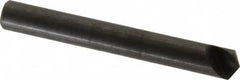 Hertel - 1/4" Head Diam, 1/4" Shank Diam, 1 Flute 120° High Speed Steel Countersink - USA Tool & Supply