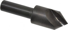 Hertel - 5/8" Head Diam, 3/8" Shank Diam, 1 Flute 82° High Speed Steel Countersink - USA Tool & Supply