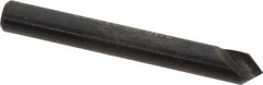 Hertel - 3/16" Head Diam, 3/16" Shank Diam, 1 Flute 82° High Speed Steel Countersink - USA Tool & Supply
