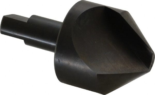 Hertel - 2" Head Diam, 3/4" Shank Diam, 1 Flute 82° High Speed Steel Countersink - USA Tool & Supply