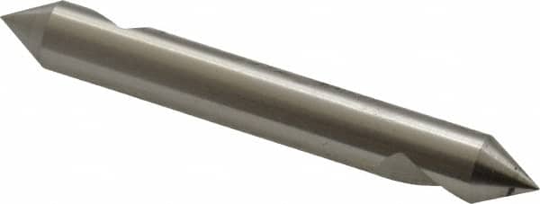 Hertel - 5/16" Head Diam, 5/16" Shank Diam, 1 Flute 60° High Speed Steel Countersink - USA Tool & Supply
