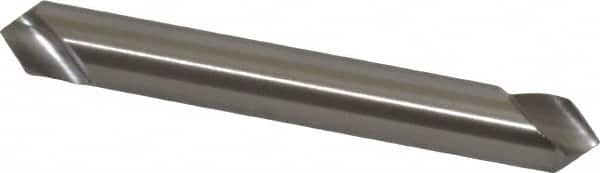 Hertel - 5/16" Head Diam, 5/16" Shank Diam, 1 Flute 90° High Speed Steel Countersink - USA Tool & Supply