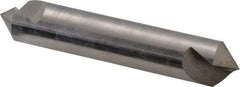 Hertel - 5/8" Head Diam, 5/8" Shank Diam, 1 Flute 90° High Speed Steel Countersink - 3-1/4" OAL, Straight Shank - USA Tool & Supply