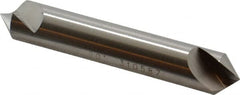 Hertel - 1/2" Head Diam, 1/2" Shank Diam, 1 Flute 90° High Speed Steel Countersink - USA Tool & Supply