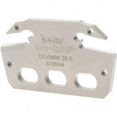 Iscar - 0.189 to 0.197" Groove Width, Right Hand Cut, DGAMM Indexable Grooving Blade - 0.157 Seat Size, Multiple Insert Styles, Series Do-Grip - USA Tool & Supply