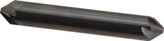 Hertel - 3/8" Head Diam, 3/8" Shank Diam, 6 Flute 82° Solid Carbide Countersink - USA Tool & Supply