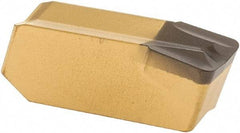Iscar - 508GIMF Grade IC8250, 5mm Cutting Width Carbide Grooving Insert - 3mm Max Depth of Cut, Neutral, 0.8mm Corner Radius, TiCN/Al2O3/TiN Finish - USA Tool & Supply