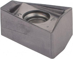 Iscar - H490 ANKX170608 Grade IC928 Carbide Milling Insert - TiAlN Finish, 0.4094" Thick, 0.8mm Corner Radius - USA Tool & Supply