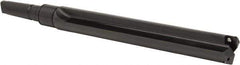 Allied Machine and Engineering - Series 5, 2-1/2 to 3-1/2" Diam, 5MT Taper Shank, Straight Flute Spade Drill - 18-1/4" Max Depth, 22-13/16" Body Length, 28-7/16" OAL, Extended Length, Through Coolant - USA Tool & Supply