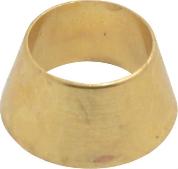 Ham-Let - 1/4" OD, Brass Front Ferrule - Tube OD Ends - USA Tool & Supply