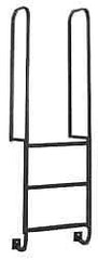 PW Platforms - 5 Step Ladder - Dock Ladder, 300 Lb Capacity - USA Tool & Supply