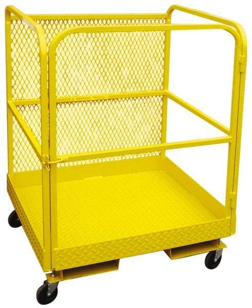 PW Platforms - Platform - Forklift Work Platform, 1,000 Lb Capacity - USA Tool & Supply