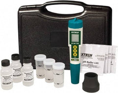 Extech - 0 to 14 pH, Conductivity/TDS/Salinity/Temp Meter - USA Tool & Supply