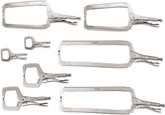 Irwin - 8 Piece Locking Clamp Plier Set - Comes in Box - USA Tool & Supply