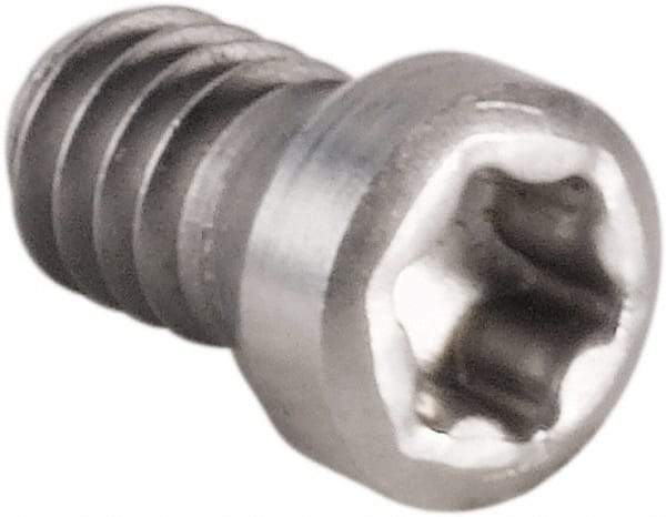 Kennametal - Torx Cap Screw for Indexable Milling Cutters - M2x0.4 Thread, For Use with Inserts - USA Tool & Supply