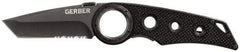 Gerber - 3" Blade, 7-55/64" OAL, Partially Serrated Tanto Point Folding Knife - 4-55/64" Closed Length, G-10, 1 Blade, 1 Edge - USA Tool & Supply