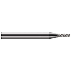 Harvey Tool - Ball End Mills; Mill Diameter (Decimal Inch): 0.0020 ; Number of Flutes: 2 ; Length of Cut (Decimal Inch): 0.0060 ; Material: Solid Carbide ; Overall Length (Inch): 1-1/2 ; Overall Length (Decimal Inch): 1.50000 - Exact Industrial Supply