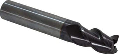 Guhring - 14mm, 22mm LOC, 14mm Shank Diam, 83mm OAL, 3 Flute, Solid Carbide Square End Mill - Single End, FIREX Finish, Spiral Flute, 45° Helix, Centercutting, Right Hand Cut, Right Hand Flute, Series 3741 - USA Tool & Supply
