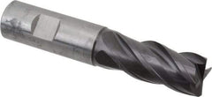 Guhring - 20mm, 38mm LOC, 20mm Shank Diam, 104mm OAL, 4 Flute, Solid Carbide Square End Mill - Single End, FIREX Finish, Spiral Flute, 35/38° Helix, Centercutting, Right Hand Cut, Right Hand Flute, Series 3732 - USA Tool & Supply