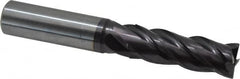 Guhring - 16mm, 48mm LOC, 16mm Shank Diam, 108mm OAL, 4 Flute, Solid Carbide Square End Mill - USA Tool & Supply