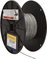 Value Collection - 1/16" Diam, Aircraft Cable - 500 Lb Breaking Strength, 1 x 19 Single Strand - USA Tool & Supply