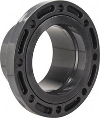 Value Collection - 8" Pipe, 13-1/2" OD, PVC Spigot Pipe Flange - Schedule 80, Gray - USA Tool & Supply