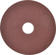 Camel Grinding Wheels - 4-1/2" Diam 7/8" Hole 80 Grit Fiber Disc - Medium Grade, Aluminum Oxide, 13,300 Max RPM - USA Tool & Supply