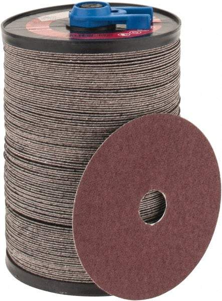 Camel Grinding Wheels - 5" Diam 7/8" Hole 50 Grit Fiber Disc - Coarse Grade, Aluminum Oxide, 12,200 Max RPM - USA Tool & Supply