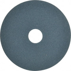 Camel Grinding Wheels - 4-1/2" Diam 7/8" Hole 80 Grit Fiber Disc - Medium Grade, Zirconia Alumina, 13,300 Max RPM - USA Tool & Supply
