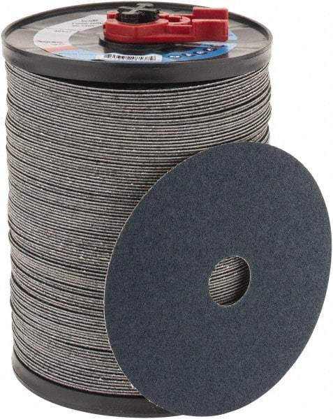 Camel Grinding Wheels - 5" Diam 7/8" Hole 80 Grit Fiber Disc - Medium Grade, Zirconia Alumina, 12,200 Max RPM - USA Tool & Supply