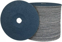 Camel Grinding Wheels - 7" Diam 7/8" Hole 60 Grit Fiber Disc - Medium Grade, Zirconia Alumina, 8,600 Max RPM - USA Tool & Supply
