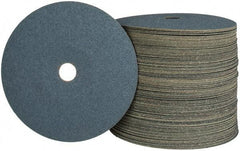 Camel Grinding Wheels - 7" Diam 7/8" Hole 80 Grit Fiber Disc - Medium Grade, Zirconia Alumina, 8,600 Max RPM - USA Tool & Supply
