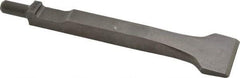 Made in USA - 1-3/8" Head Width, 7" OAL, 1/2" Shank Diam, Scaling Chisel - Square Drive, Square Shank, Alloy Steel - USA Tool & Supply