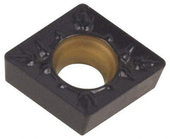 Kennametal - CCMT32.52 MP Grade KCU10 Carbide Turning Insert - AlTiN Finish, 80° Diamond, 3/8" Inscr Circle, 5/32" Thick, 1/32" Corner Radius - USA Tool & Supply