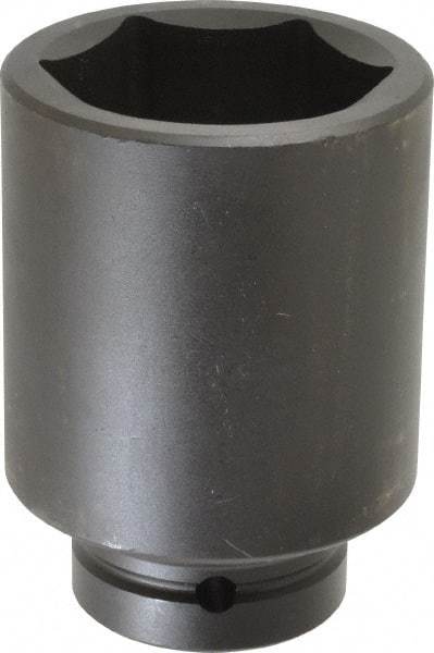 Proto - 1" Drive 2-1/2" Deep Impact Socket - 6 Points, 4-7/8" OAL - USA Tool & Supply