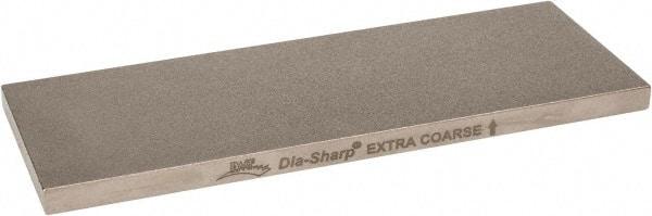 DMT - 8" Long x 3" Wide x 0.38" Thick, Diam ond Sharpening Stone - Rectangle, Extra Coarse Grade - USA Tool & Supply